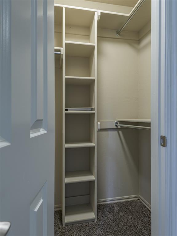 8409 NW 106th St, Oklahoma City, OK 73162 - walk in closet with carpet