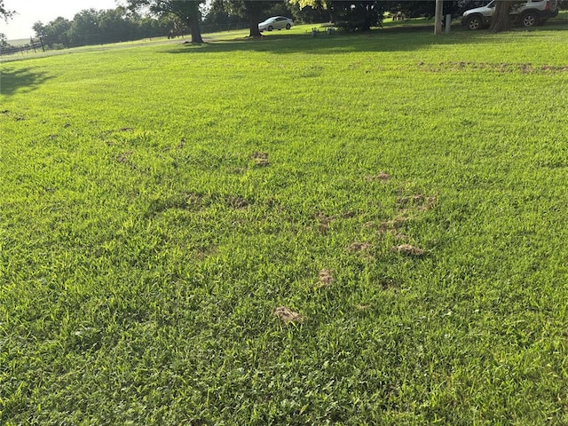 515 Logan Ave, Cashion, OK 73016 - view of green lawn