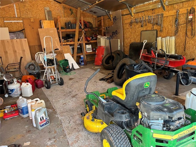 515 Logan Ave, Cashion, OK 73016 - view of garage