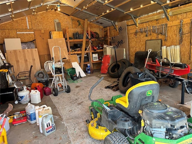 515 Logan Ave, Cashion, OK 73016 - view of garage
