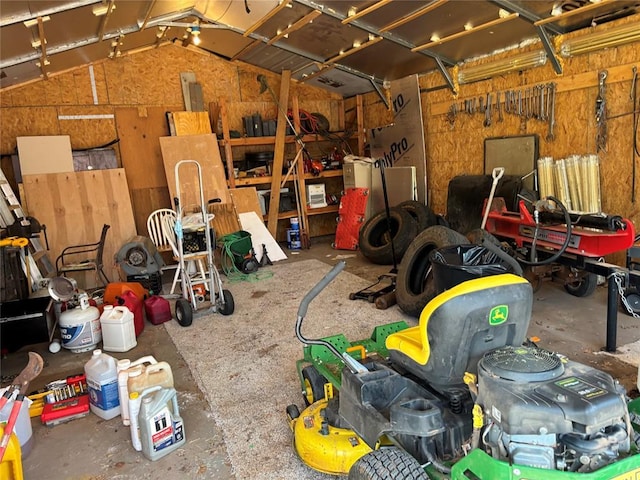 515 Logan Ave, Cashion, OK 73016 - view of garage