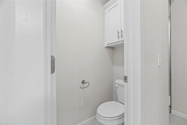 1244 Layla Ln, Blanchard, OK 73010 - bathroom with baseboards and toilet