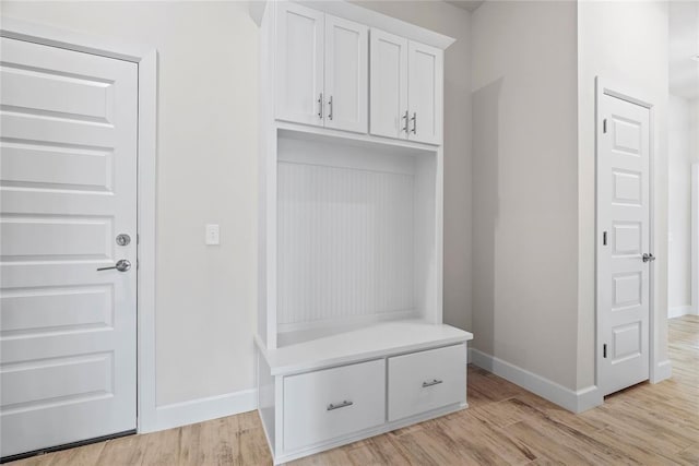 1244 Layla Ln, Blanchard, OK 73010 - mudroom with light wood-style floors