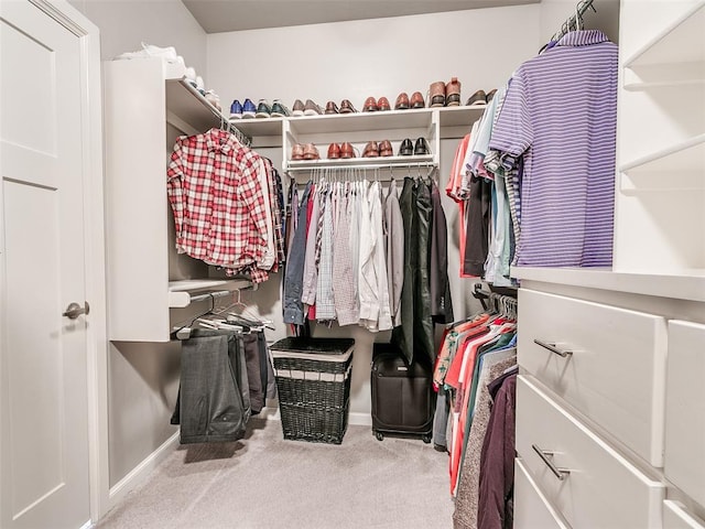 609 Newport Bridge Dr, Edmond, OK 73034 - spacious closet with carpet flooring