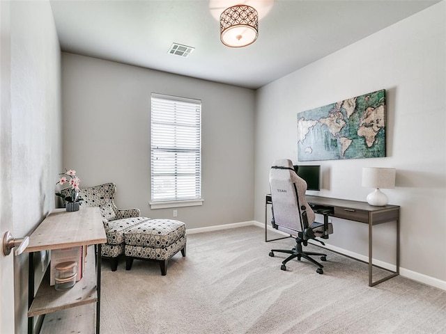 609 Newport Bridge Dr, Edmond, OK 73034 - office area featuring carpet