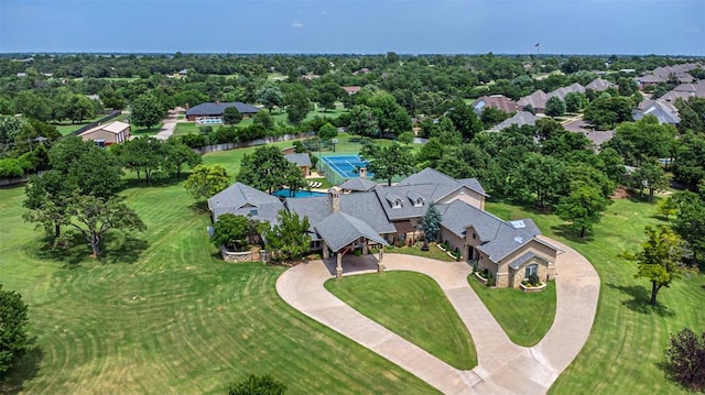 1701 Woodhill Rd, Edmond, OK 73025 - aerial view of residential area