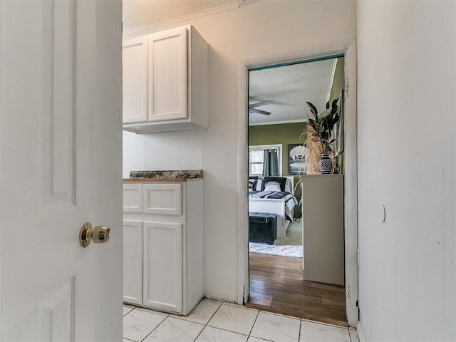 650 NW 5th St, Moore, OK 73160 - hall with crown molding