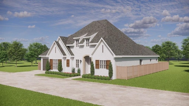 6104 NW 147th Ter, Oklahoma City, OK 73142 - view of front of home featuring driveway and a garage