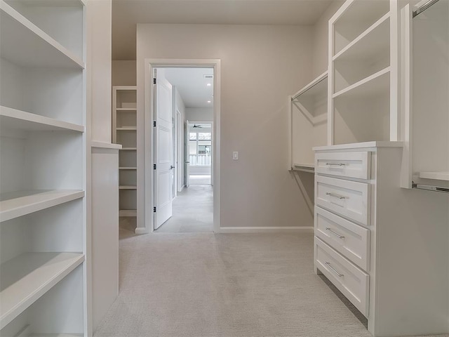 6104 NW 147th Ter, Oklahoma City, OK 73142 - walk in closet with light carpet