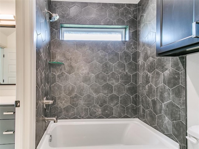 2261 Winter Creek Blvd, Blanchard, OK 73010 - bathroom featuring bathtub / shower combination