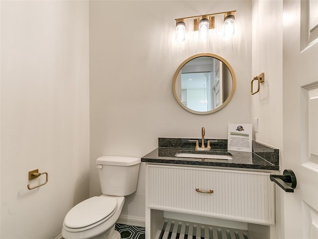2263 Winter Creek Blvd, Blanchard, OK 73010 - bathroom with vanity and toilet