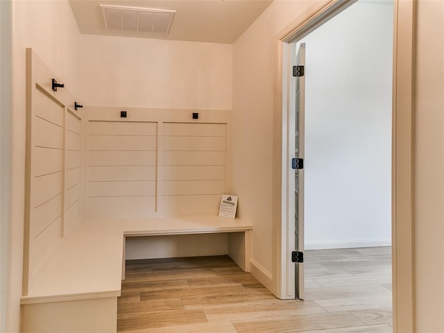2263 Winter Creek Blvd, Blanchard, OK 73010 - mudroom with light wood-type flooring
