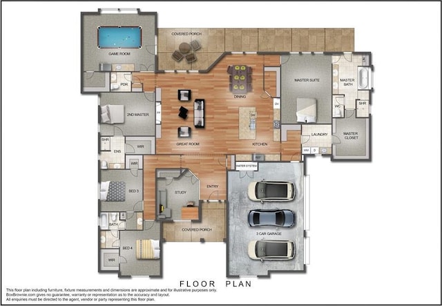 2263 Winter Creek Blvd, Blanchard, OK 73010 - view of property floor plan
