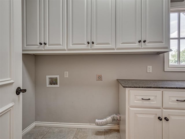 1233 Autumn Creek Dr, Edmond, OK 73003 - washroom with cabinet space and washer hookup