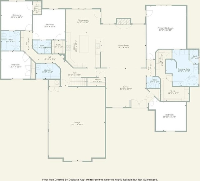 1233 Autumn Creek Dr, Edmond, OK 73003 - view of floor plan / room layout