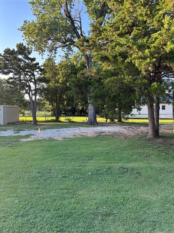 1717 S Webster Dr, Midwest City, OK 73130 - view of green lawn