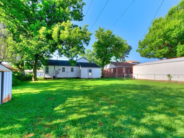 3225 SE 20th St, Oklahoma City, OK 73115 - view of yard