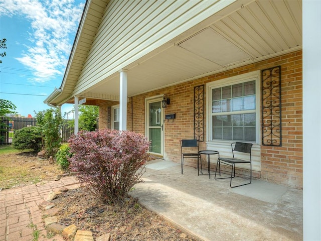 201 N Base Ave, Norman, OK 73069 - view of porch