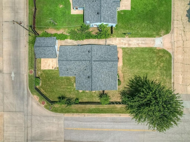 201 N Base Ave, Norman, OK 73069 - aerial view of property and surrounding area