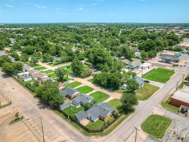 201 N Base Ave, Norman, OK 73069 - aerial perspective of suburban area