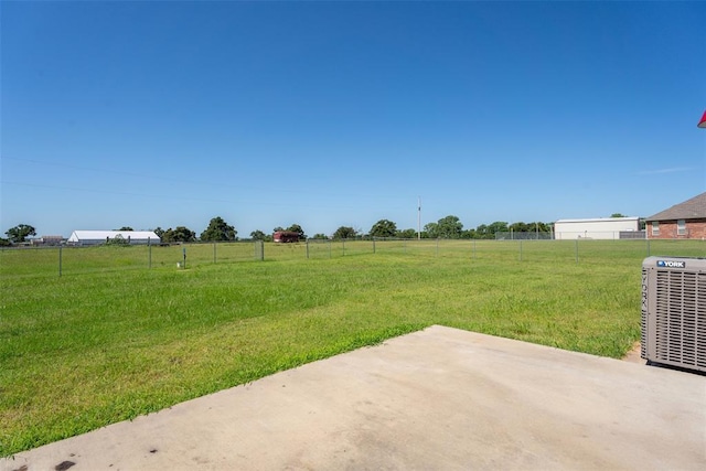 27919 Tortola Ln, Blanchard, OK 73010 - view of yard with a patio area and a rural view