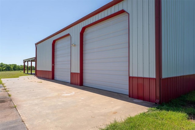 27919 Tortola Ln, Blanchard, OK 73010 - view of detached garage