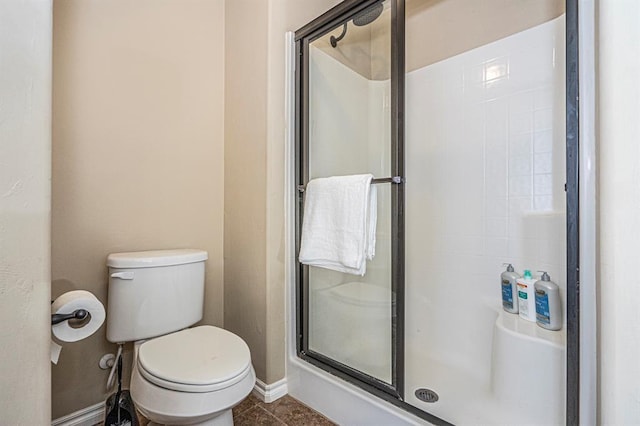 1613 NW 124th St, Oklahoma City, OK 73120 - full bath featuring a stall shower and tile patterned floors