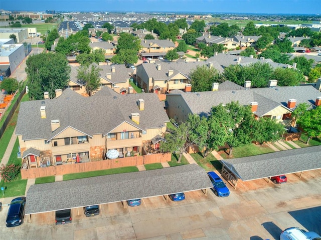 14313 N Pennsylvania Ave Unit 7E, Oklahoma City, OK 73134 - aerial view of residential area