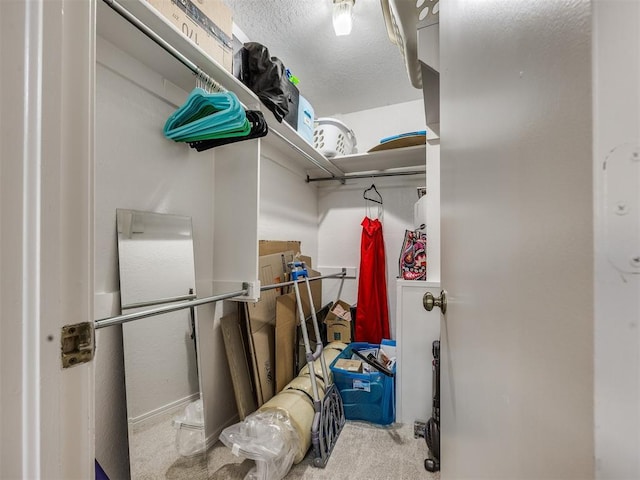 14313 N Pennsylvania Ave Unit 7E, Oklahoma City, OK 73134 - walk in closet featuring carpet flooring