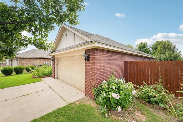 9716 SW 21st Ter, Oklahoma City, OK 73128 - garage featuring concrete driveway