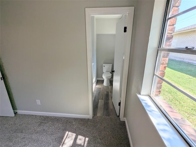 104 SW 10th St, Moore, OK 73160 - hall featuring healthy amount of natural light
