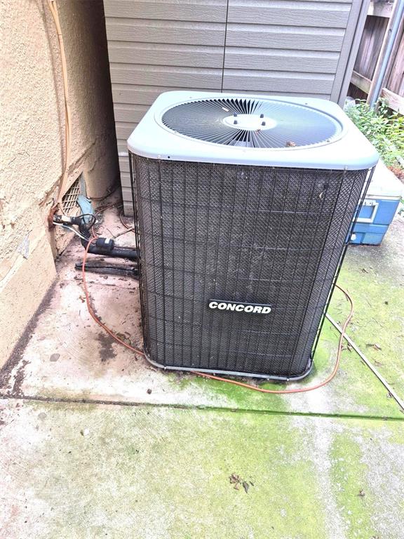 4300 N Butler Pl, Oklahoma City, OK 73118 - exterior view of a central air condition unit