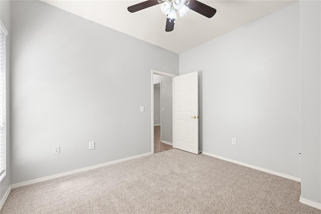 544 NW 172nd Pl Unit 8015998877, Edmond, OK 73012 - carpeted spare room featuring ceiling fan and baseboards