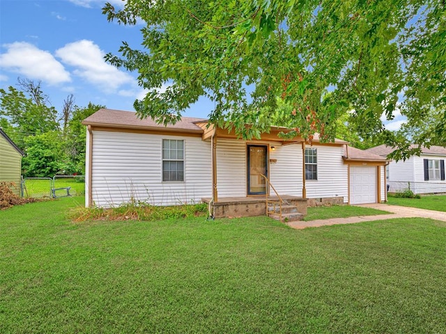 6604 NW 32nd St, Bethany, OK 73008 - single story home with concrete driveway and a garage