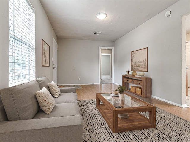 6604 NW 32nd St, Bethany, OK 73008 - living area featuring wood finished floors