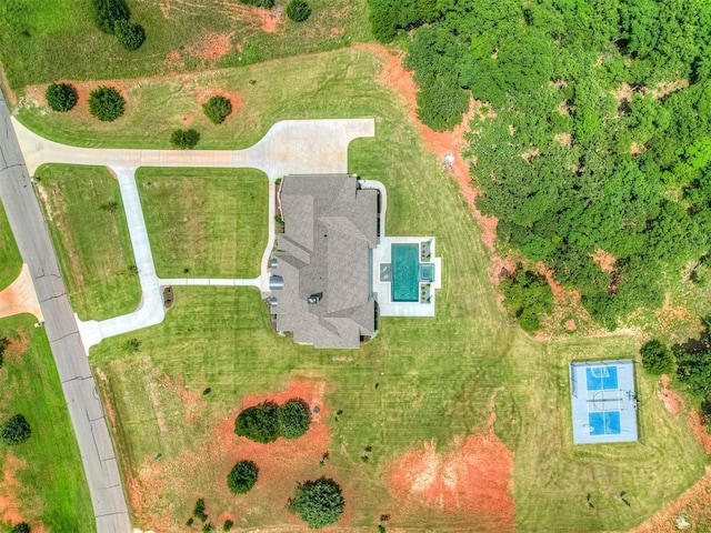 19890 Hickory Ridge Rd, Arcadia, OK 73007 - drone / aerial view