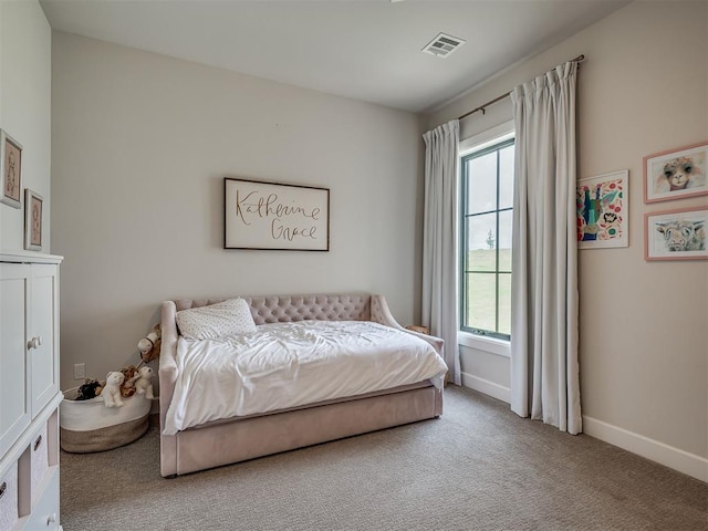 19890 Hickory Ridge Rd, Arcadia, OK 73007 - bedroom featuring carpet floors and baseboards