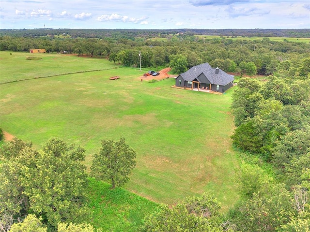 11275 S Henney Rd, Meridian, OK 73058 - view from above of property
