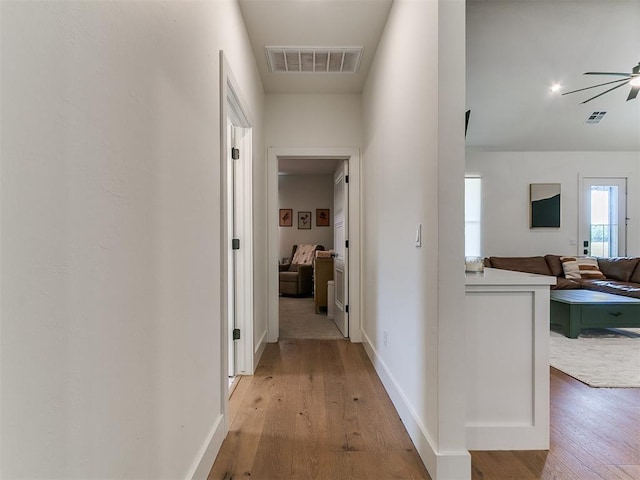 11275 S Henney Rd, Meridian, OK 73058 - hall with light wood finished floors