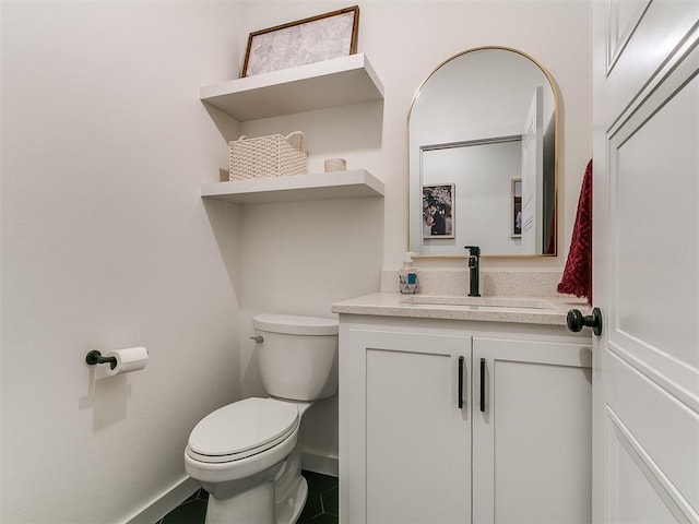 11275 S Henney Rd, Meridian, OK 73058 - bathroom with vanity and toilet
