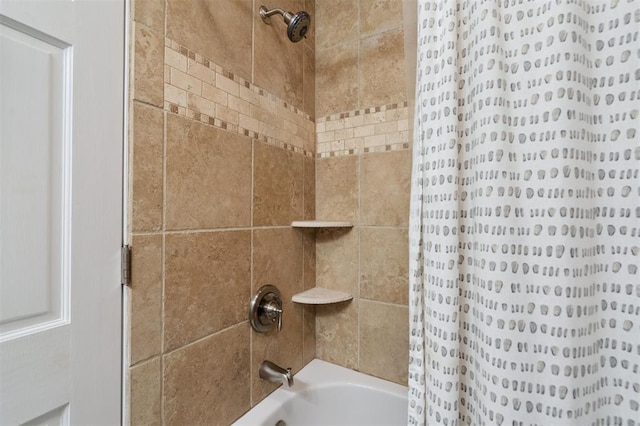 2633 Chaucer Dr, The Village, OK 73120 - full bath with shower / bath combo with shower curtain