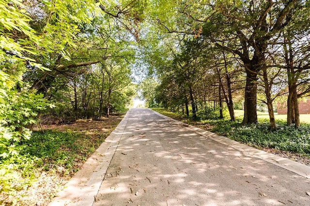 207 S Mcclure Ave, Pauls Valley, OK 73075 - view of concrete road with curbs