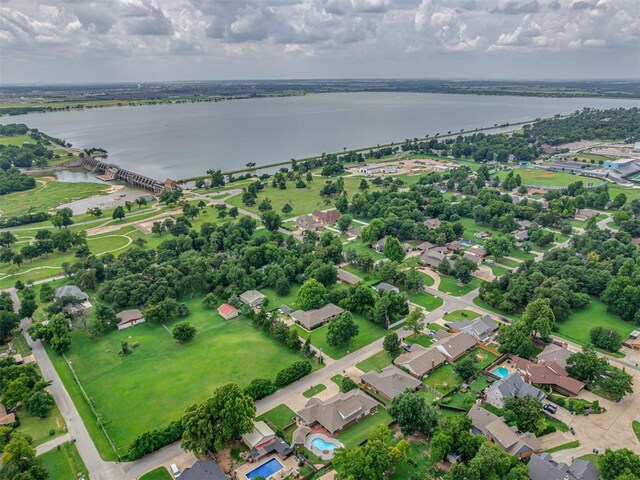 1602 N Davis Ave, Oklahoma City, OK 73127 - aerial view of a large body of water