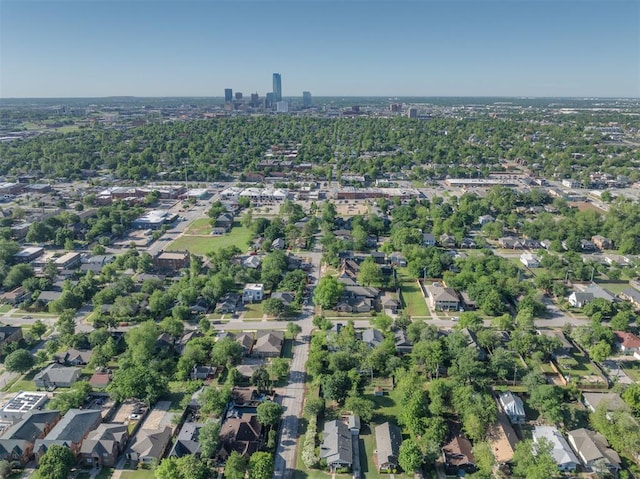 615 NW 26th St, Oklahoma City, OK 73103 - aerial view of property and surrounding area with nearby suburban area