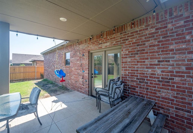 321 SW 147th St, Oklahoma City, OK 73160 - view of patio