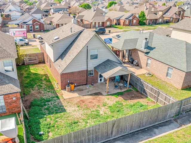 1011 SW 22nd St, Moore, OK 73170 - aerial view of residential area