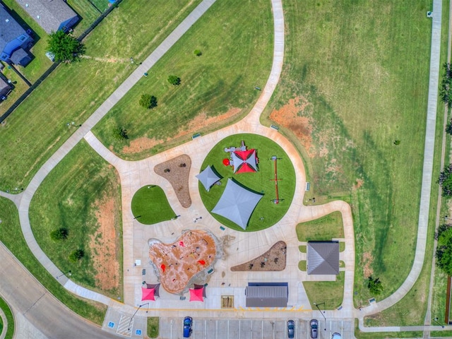 1011 SW 22nd St, Moore, OK 73170 - bird's eye view