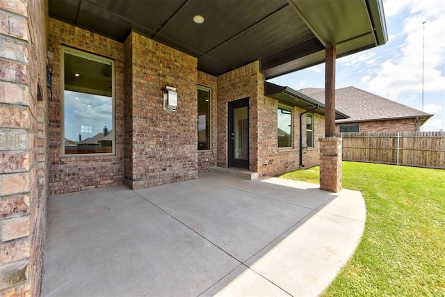 1632 NE 35th St, Moore, OK 73160 - view of patio