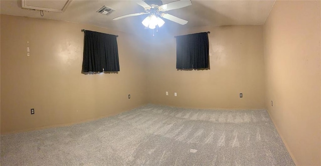 28153 County Street 2540Th, St, Fort Cobb, OK 73038 - carpeted spare room with ceiling fan