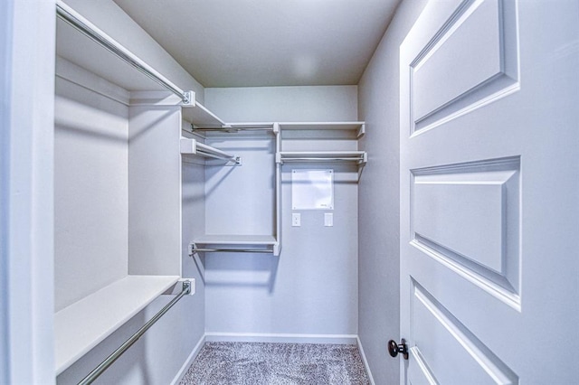 6413 SE 84th St, Oklahoma City, OK 73135 - walk in closet featuring carpet flooring